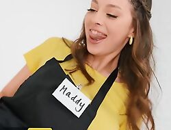 Maddy May Lily Lou Work At A Bakery Together Where They Sneak Around All The Time To Get Fucked - Brazzers